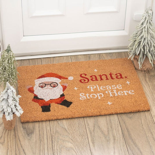 Natural Santa Claus Doormat