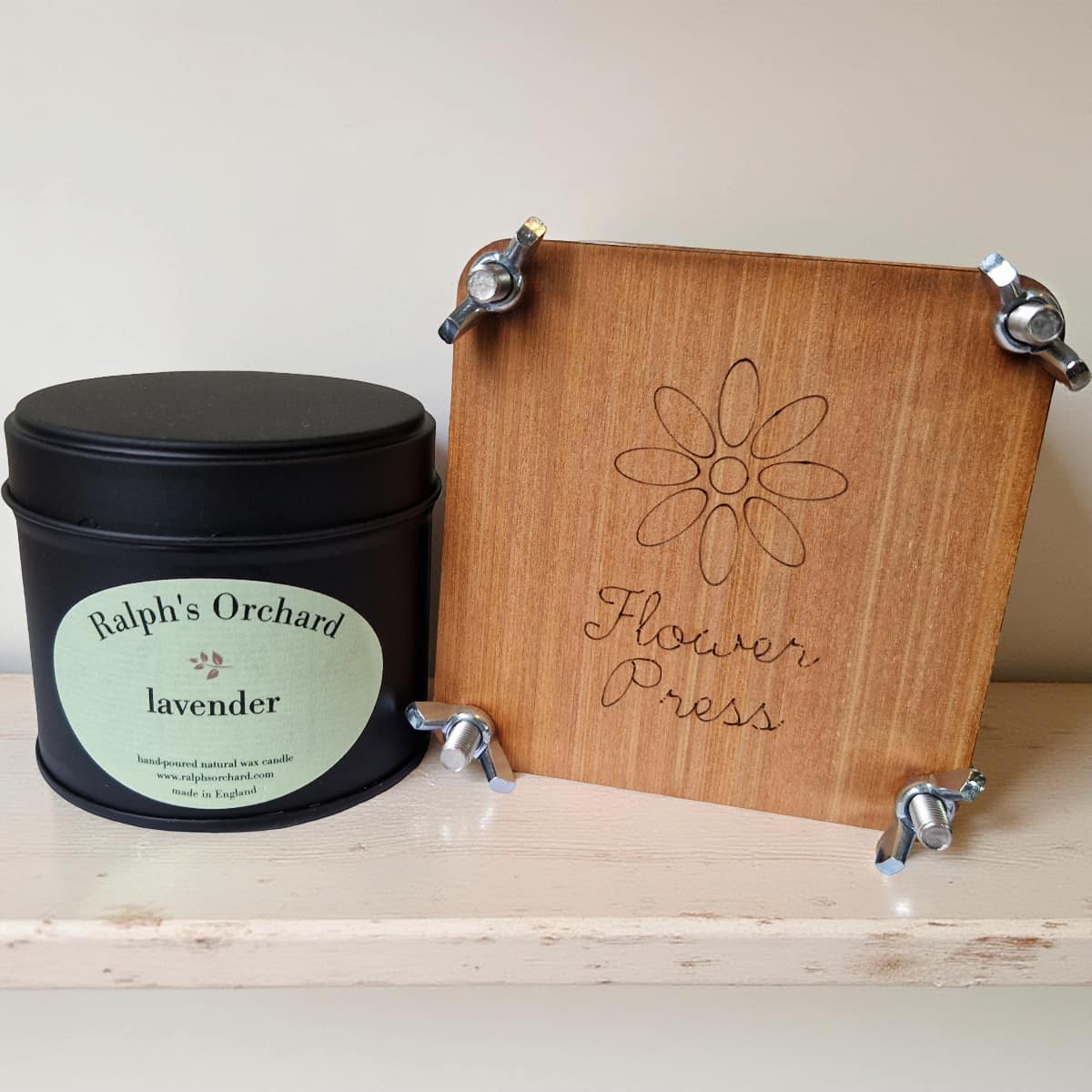 Gardeners Gift Set with Candle