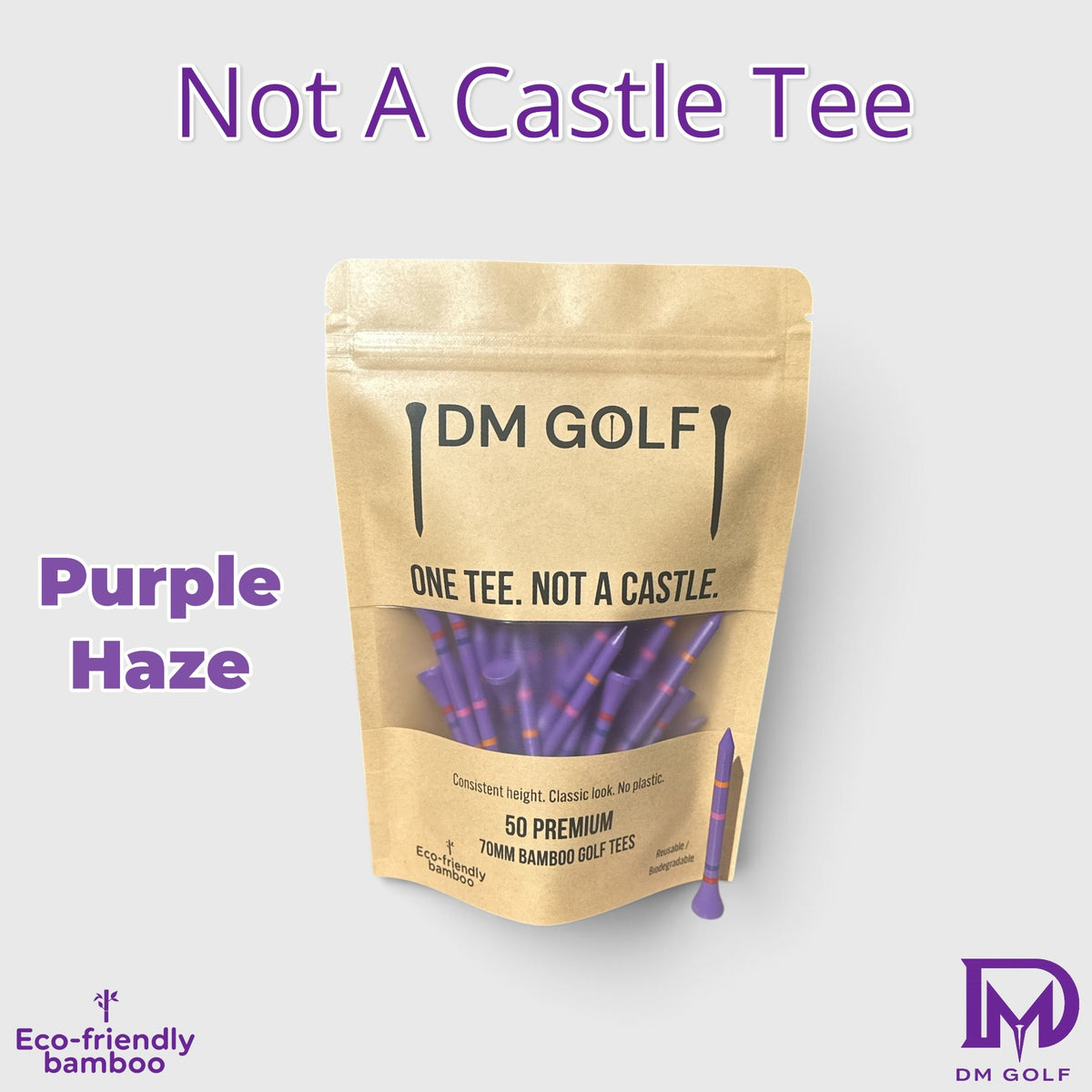 Golf Tees Season Bundle, 250 Tees, Purple Haze