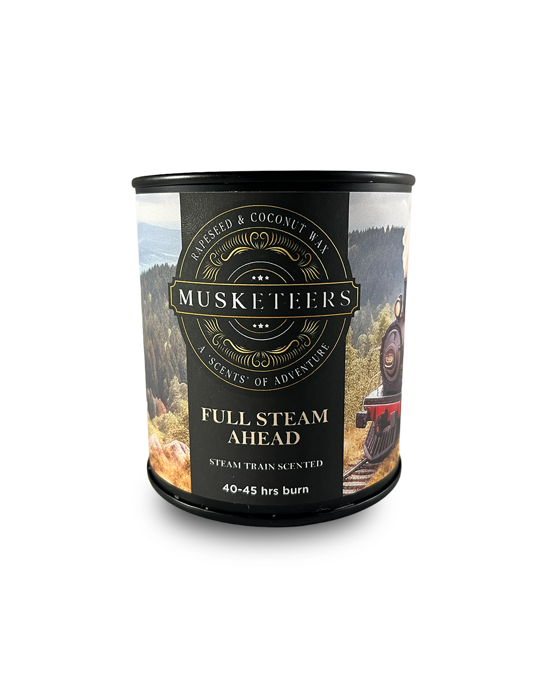 Steam Train Scented Candle, Handcrafted in the UK