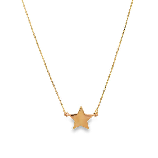 Small Star Pendant Dainty Delicate Necklace (G216)-0