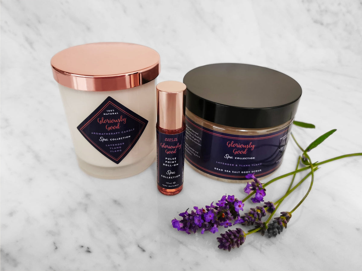 Lavender and Ylang Ylang Spa Gift Set