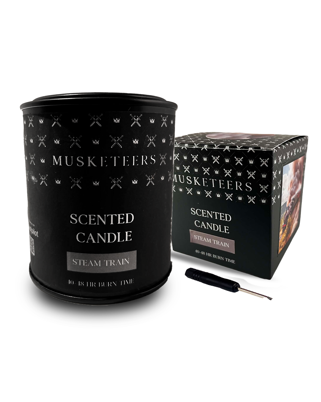Steam Train Scented Candle, Handcrafted in the UK