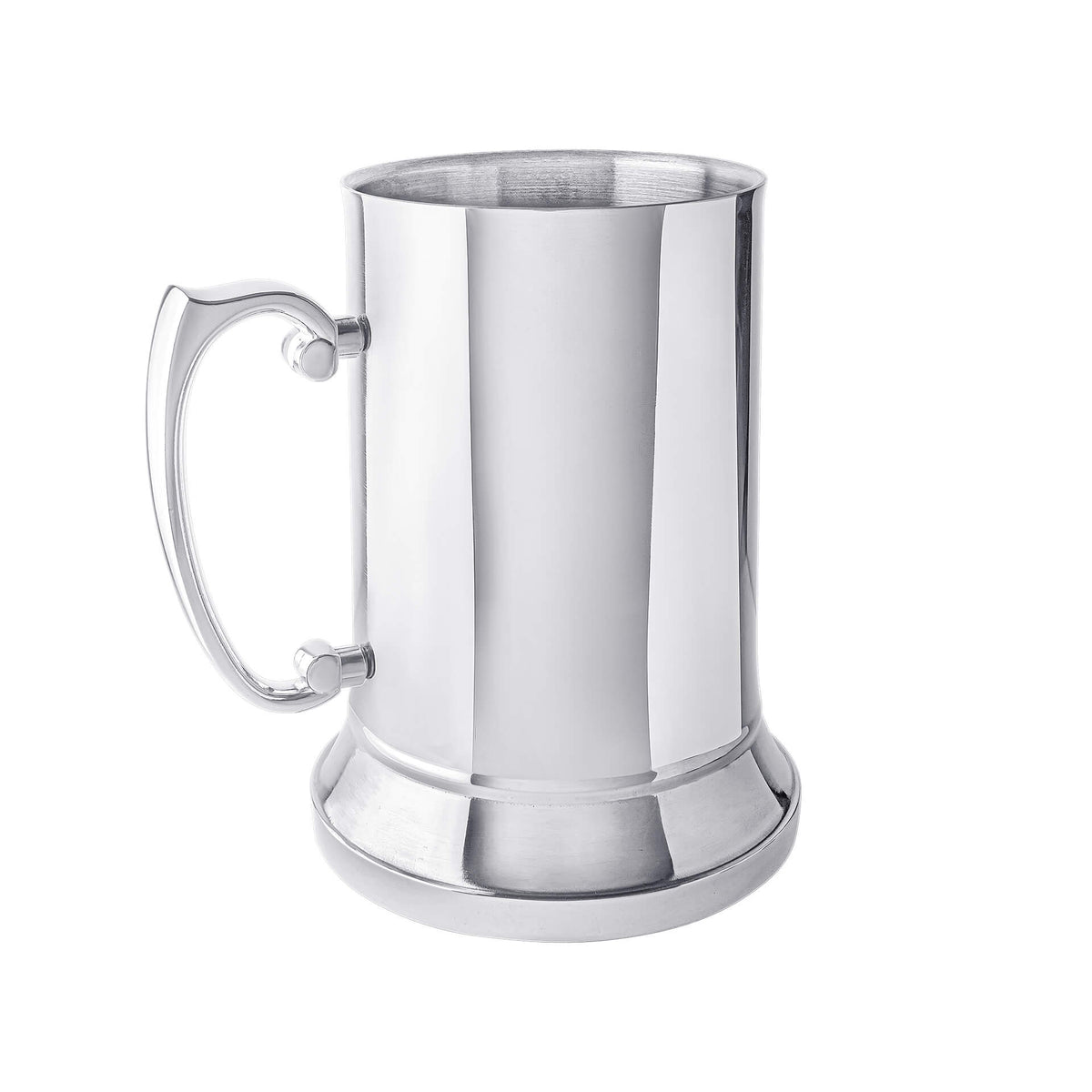 Stainless Steel Tankard with Zinc Alloy Handle